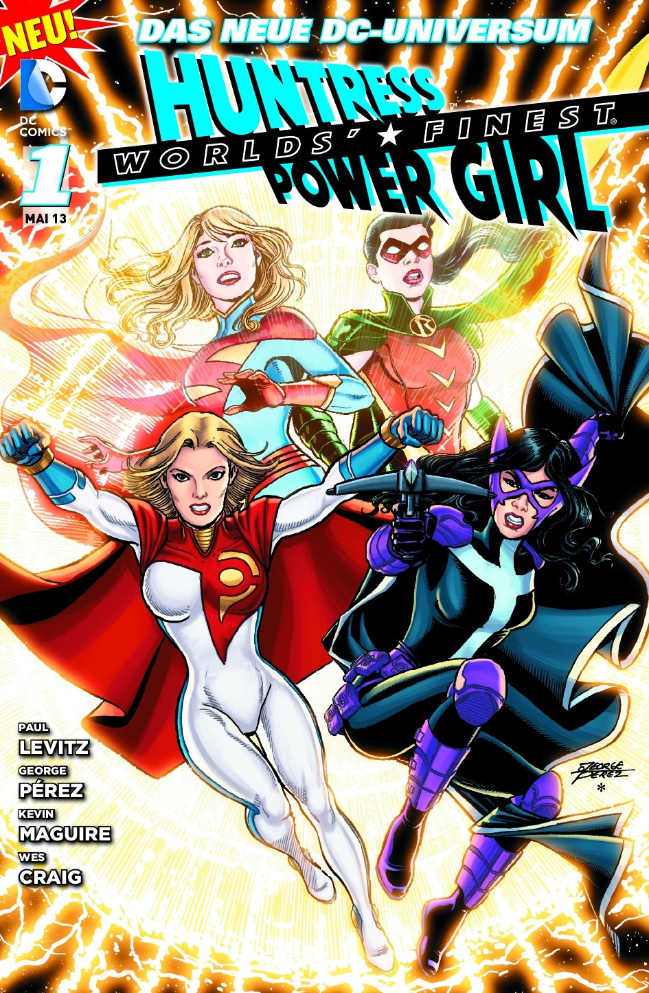 Worlds' Finest: Huntress & Power Girl, Bd. 1 Manga