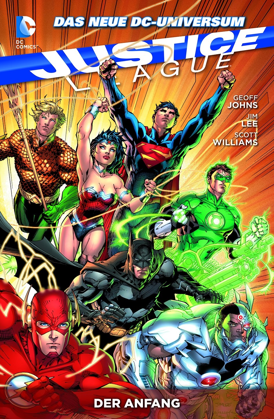 Justice League, Bd. 1: Der Anfang Manga