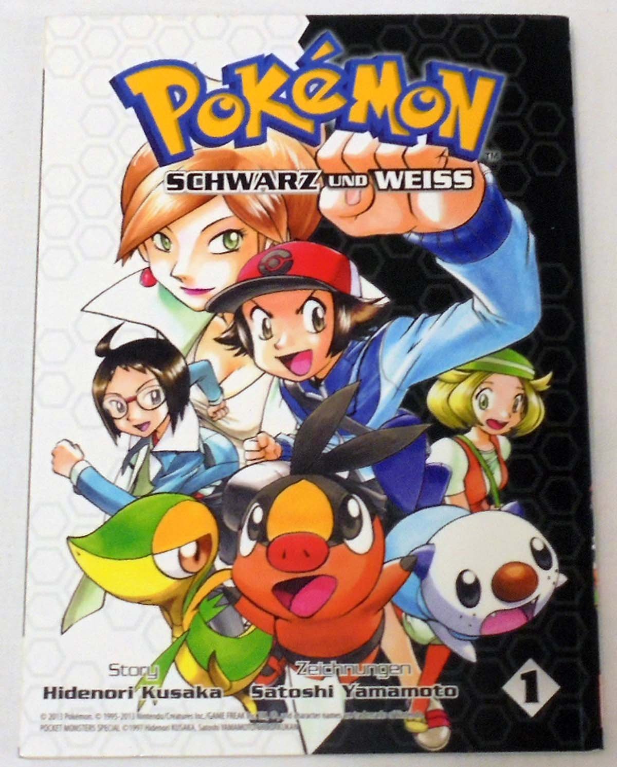 Pokémon Schwarz und Weiss 01 Manga