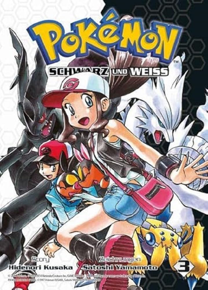Pokémon: Schwarz und Weiß 03 Manga