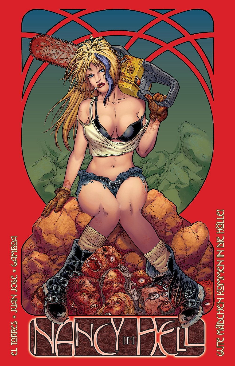 Nancy in Hell: Bd. 1: Gute Mädchen kommen in die Hölle Manga