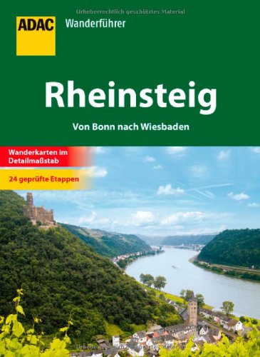 ADAC Wanderführer Rheinsteig: Von Bonn nach Wiesbaden Leisure, Home & Garden