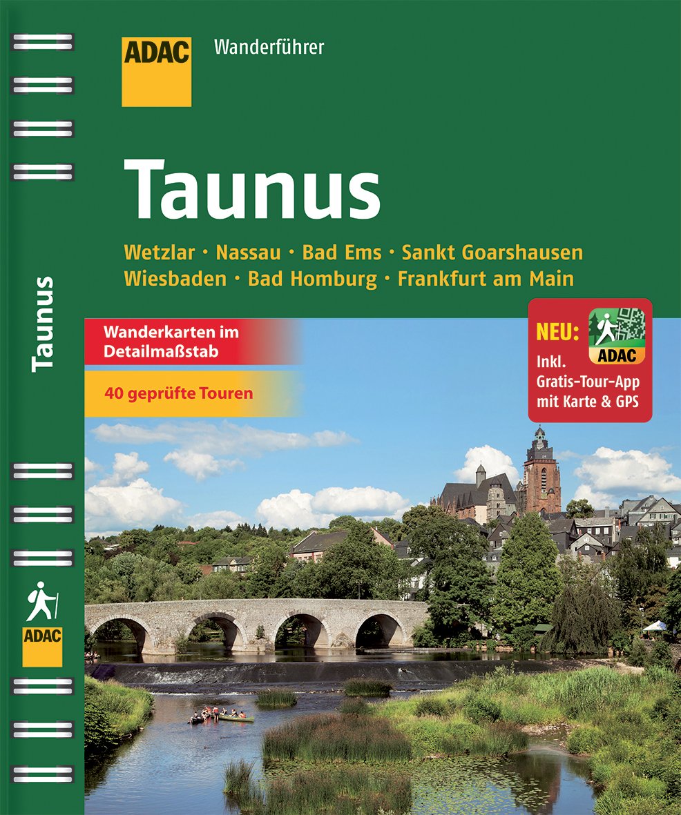 ADAC Wanderführer Taunus inklusive Gratis Tour App: Wetzlar Nassau Bad Ems Wiesbaden Bad Homburg Frankfurt am Main Leisure, Home & Garden