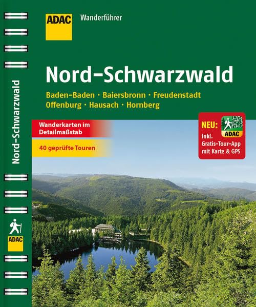 ADAC Wanderführer Nord-Schwarzwald inklusive Gratis Tour App Leisure, Home & Garden