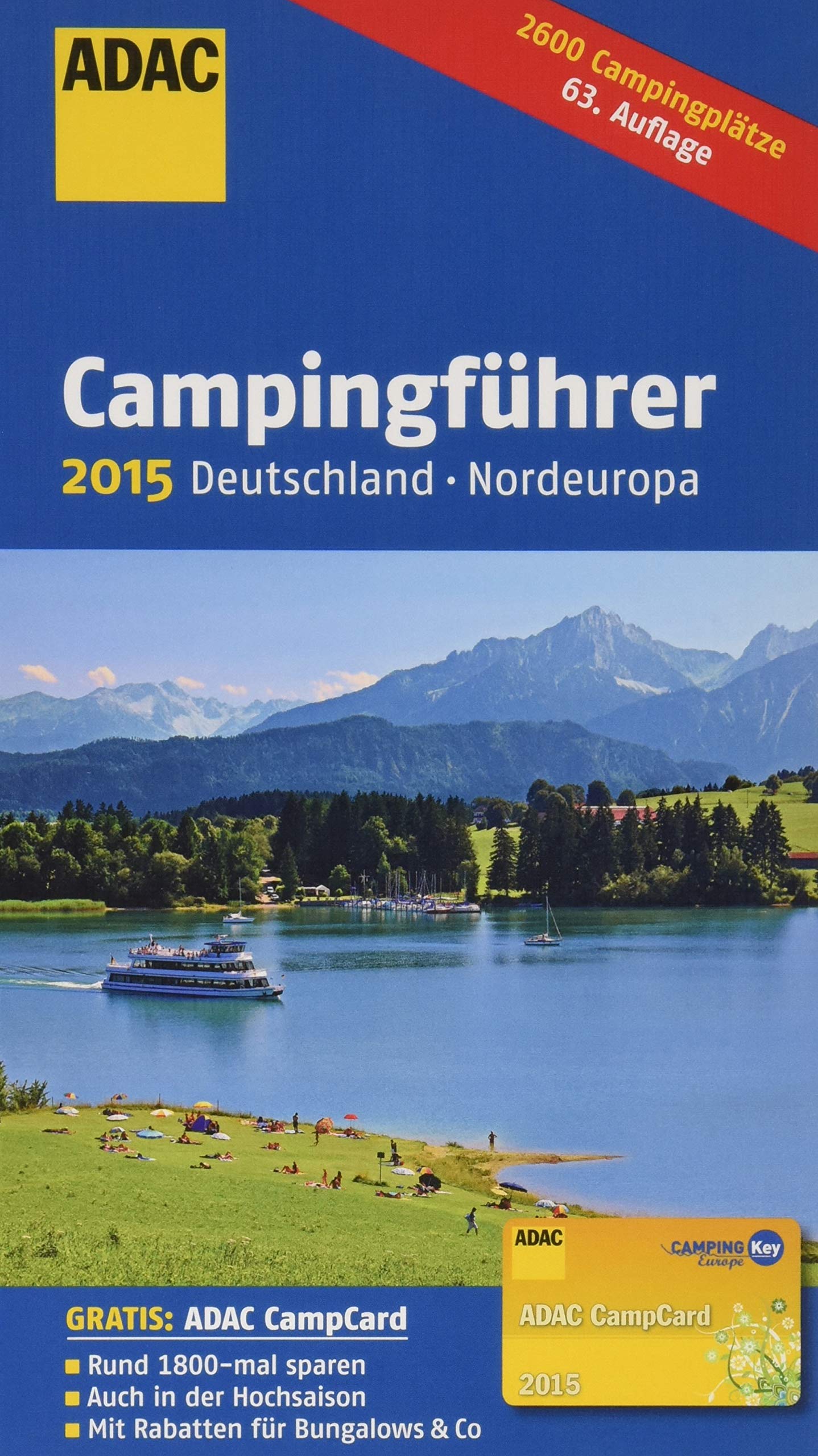 ADAC Campingführer Deutschland und Nordeuropa 2015: 2600 Campingplätze. Deutschland, Belgien, Dänemark, Estland, Finnland, Irland, Lettland, Litauen, ... Slowakei, Tschechien, Vereinigtes Königreich Leisure, Home & Garden