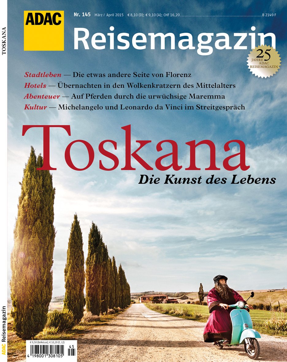 ADAC Reisemagazin Toskana: Die Kunst des Lebens Leisure, Home & Garden