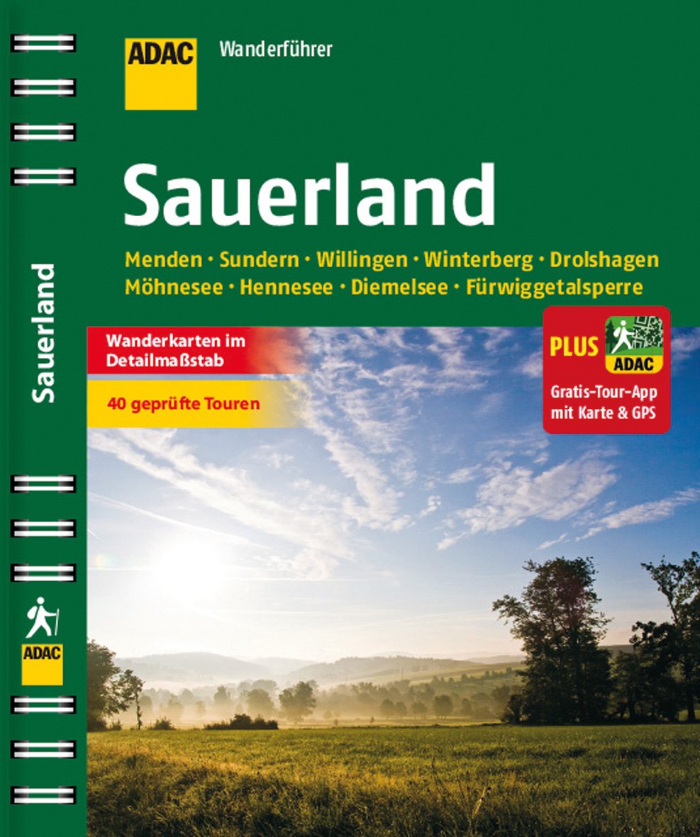 Product Image: ADAC Wanderführer Sauerland plus Gratis Tour App