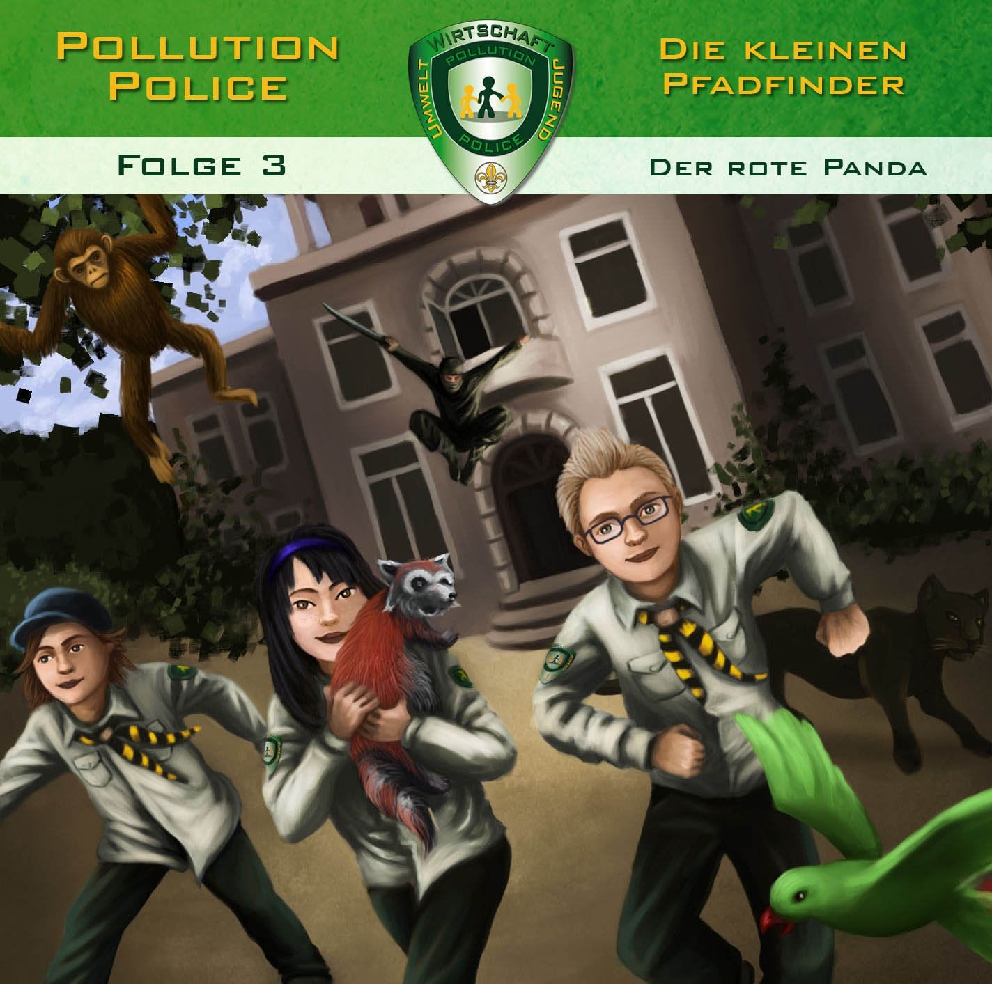 Pollution Police - Die kleinen Pfadfinder 03: Der rote Panda Novels & Short Stories