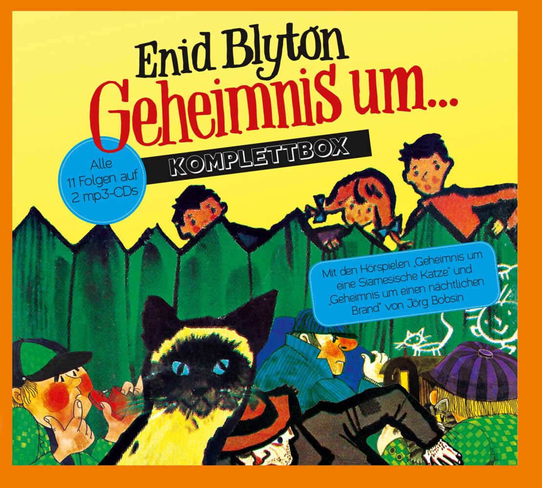 ENID BLYTON - GEHEIMNIS UM... KOMPLETTBOX Contemporary literature