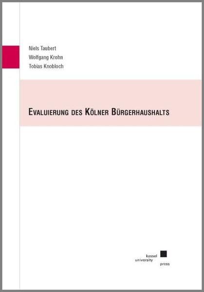 Evaluierung des Kölner Bürgerhaushalts book