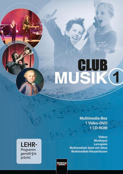 Club Musik 1. Medienbox, Ausgabe Deutschland: Klasse 5/6 (Video-DVD und CD-ROM) (Club Musik D) Professional & Reference Books