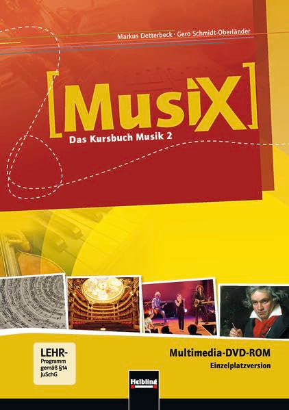MusiX 2 (Ausgabe ab 2011) Präsentationssoftware Einzellizenz: Das Kursbuch Musik 2 Professional & Reference Books