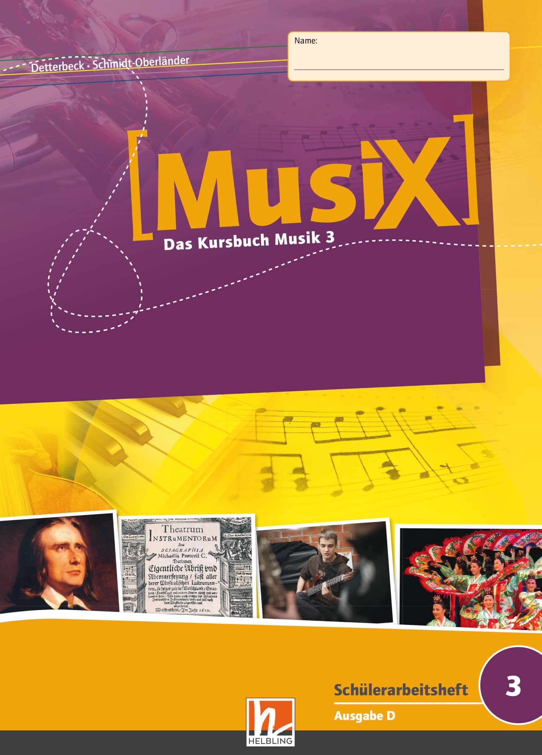 MusiX 3. Schülerarbeitsheft. Ausgabe Deutschland Sheet Music