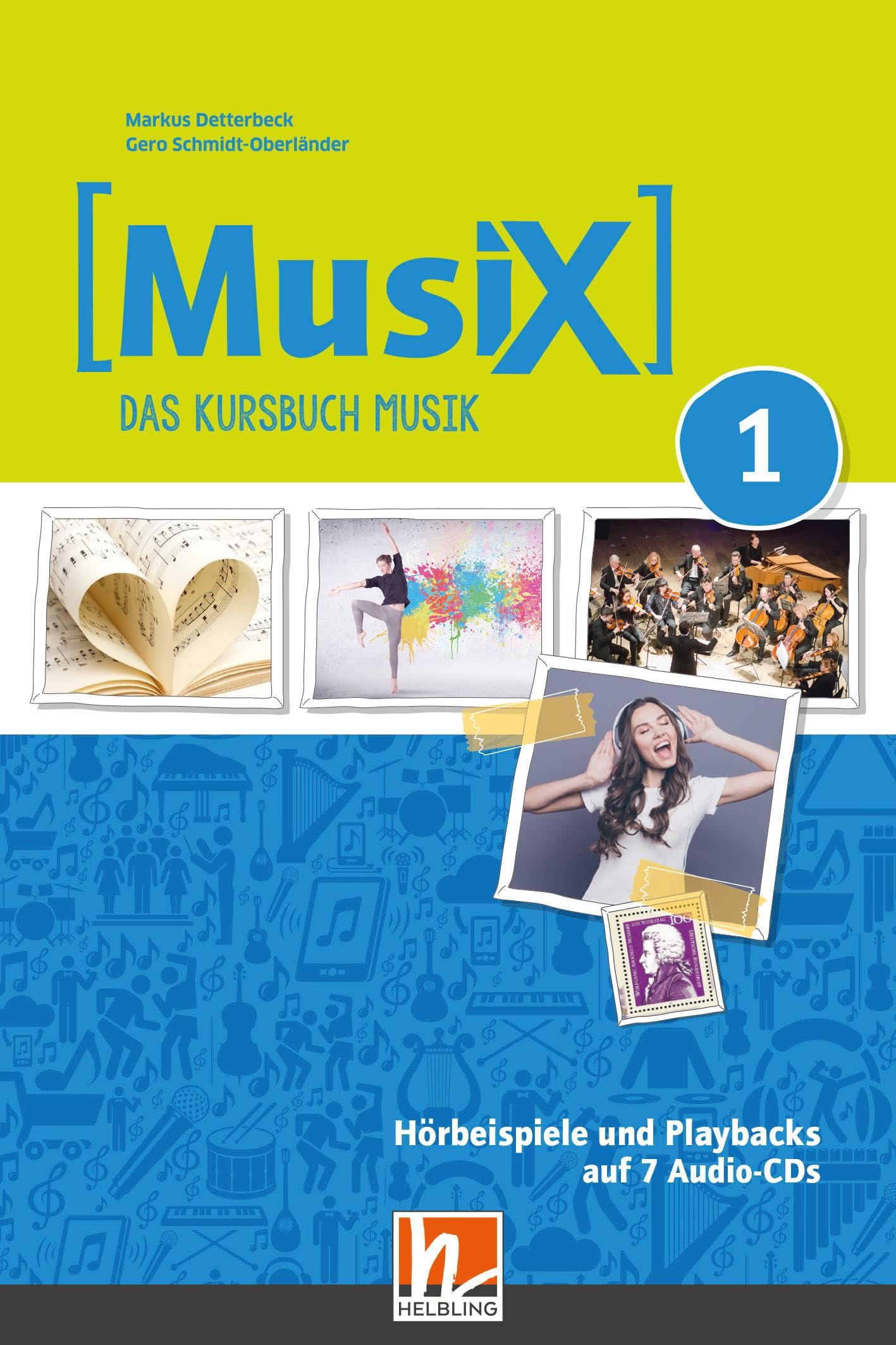 MusiX 1. Audio-CDs. Neuausgabe 2019: Ausgabe Deutschland, Klasse 5/6. 7 Audio-CDs Music