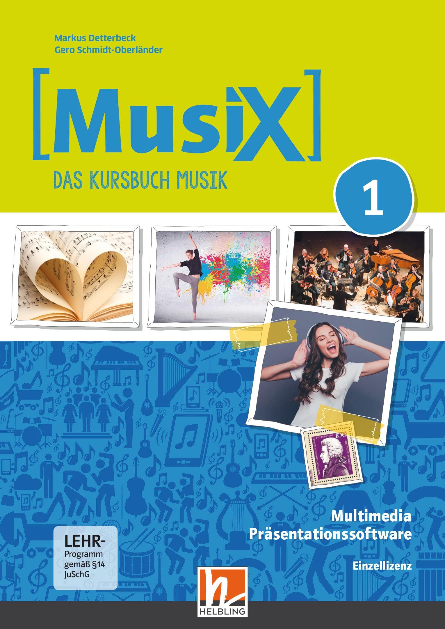 MusiX 1 (Ausgabe ab 2019) Präsentationssoftware Einzellizenz Education