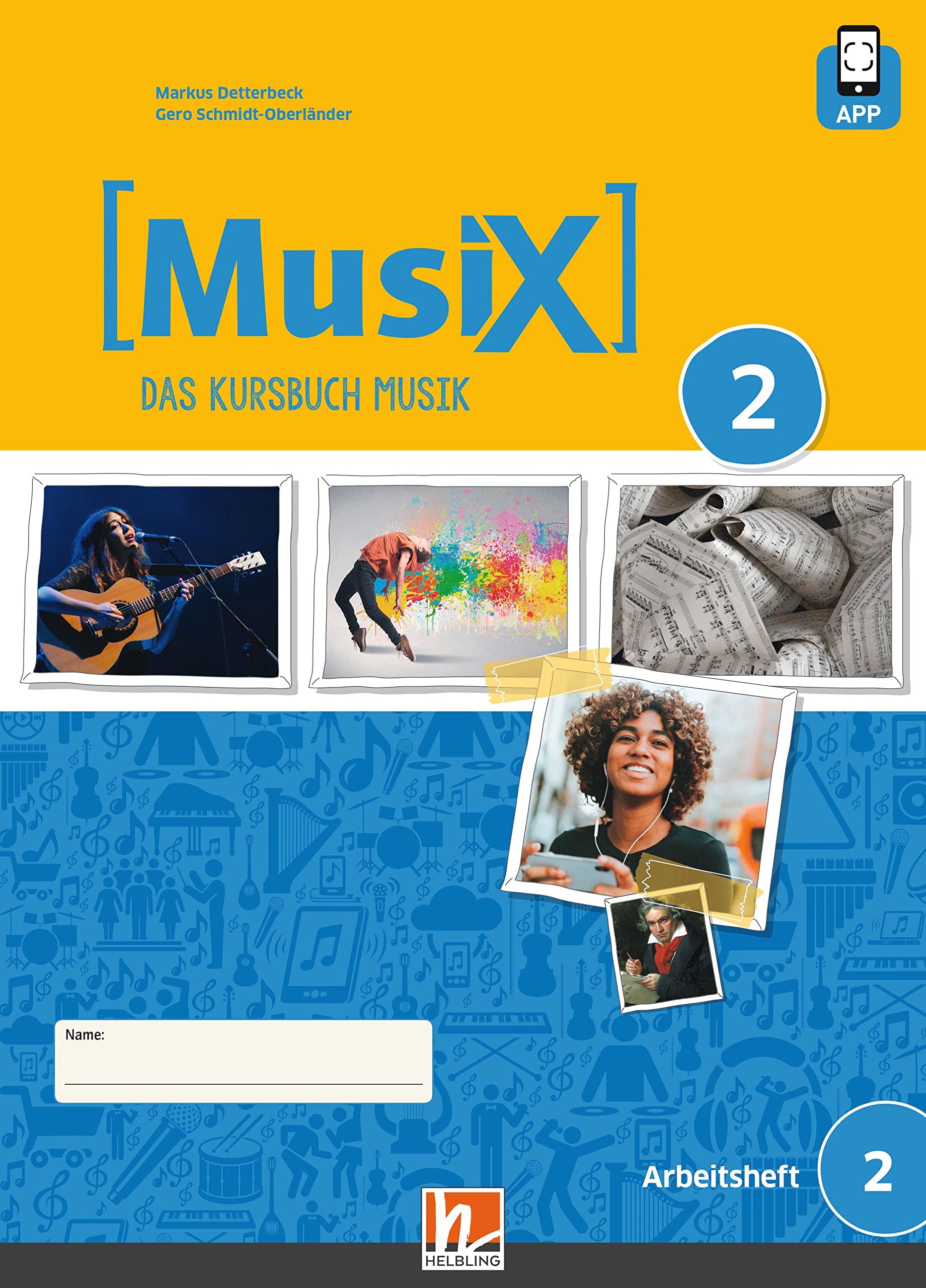 MusiX 2 (Ausgabe ab 2019) Arbeitsheft 2 inkl. Helbling Media App Sheet Music