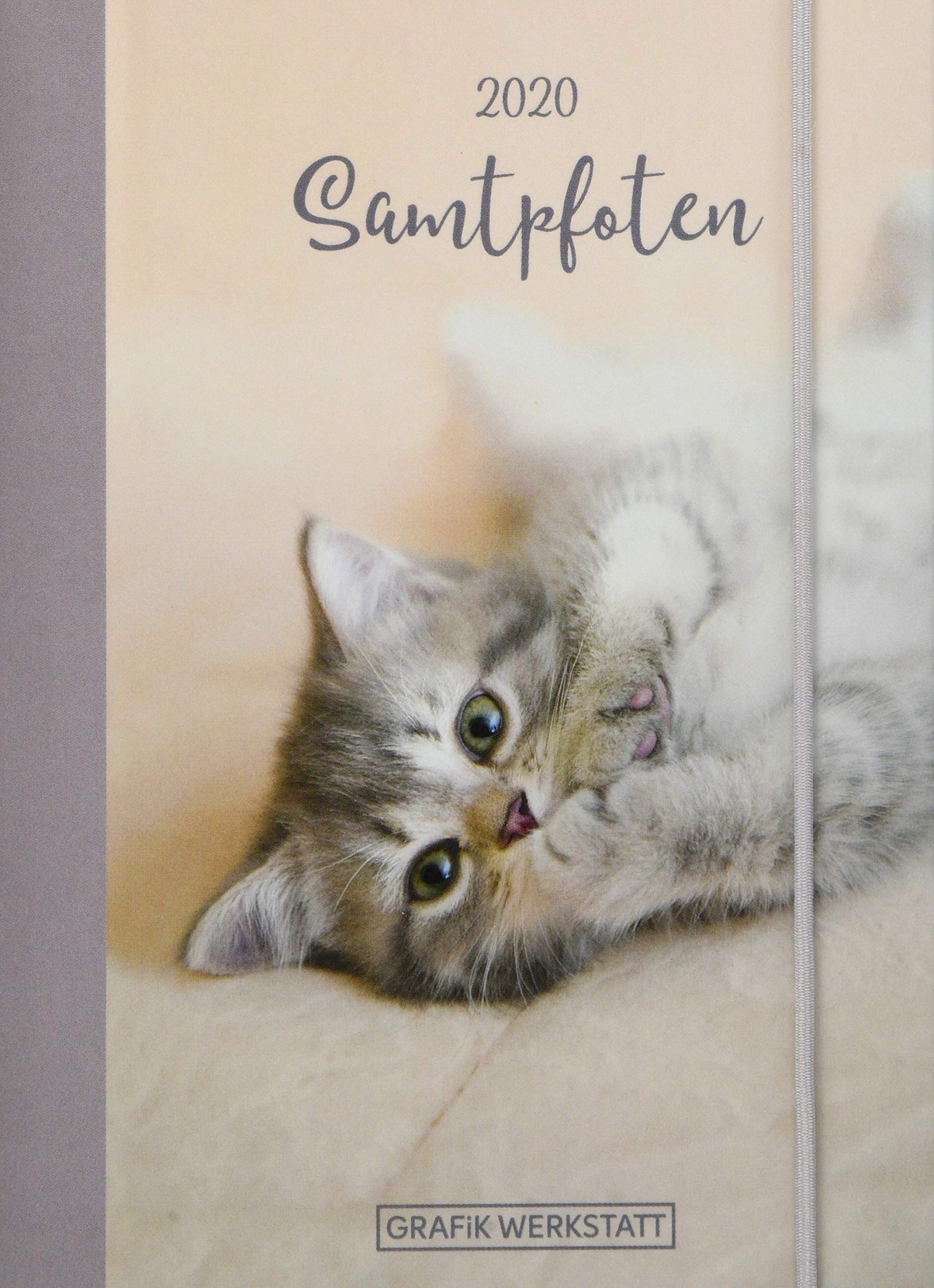 Terminplaner 2020 "Samtpfoten": Terminplaner Hardcover Calendars