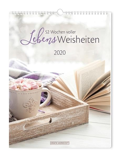Wochenkalender 2020 "LebensWeisheiten": Wochenkalender groß Living & Furnishing