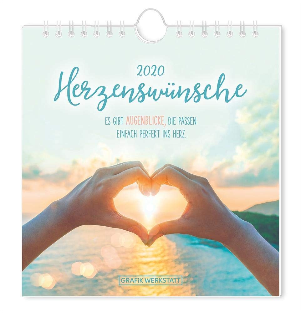 Postkartenkalender 2020 "Herzenswünsche": Postkartenkalender Living & Furnishing
