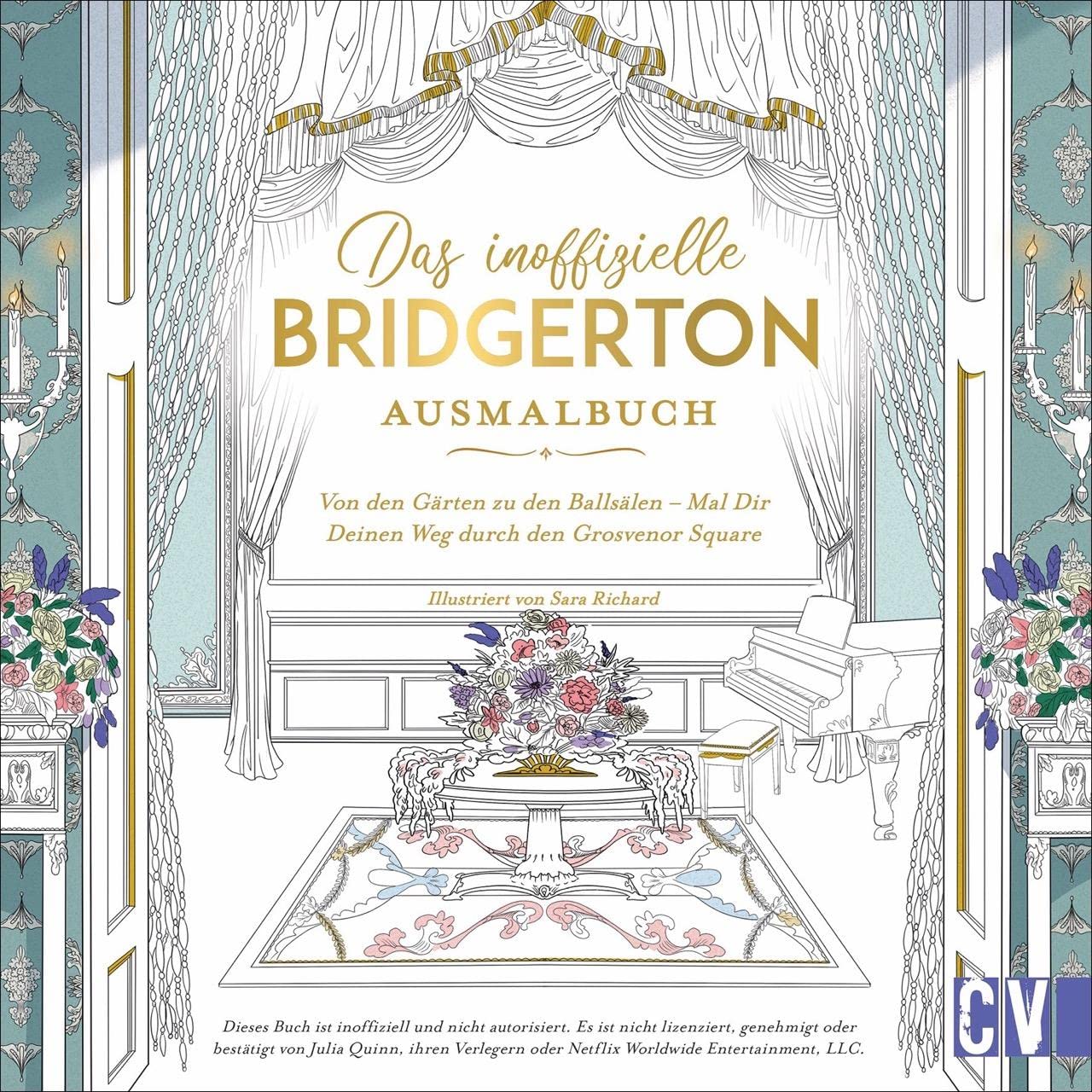 Das inoffizielle Bridgerton-Ausmalbuch Film, Art & Culture