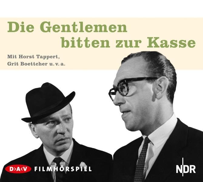 Die Gentlemen bitten zur Kasse: Filmhörspiel: Filmhörspiel (3 CDs) Contemporary literature Books