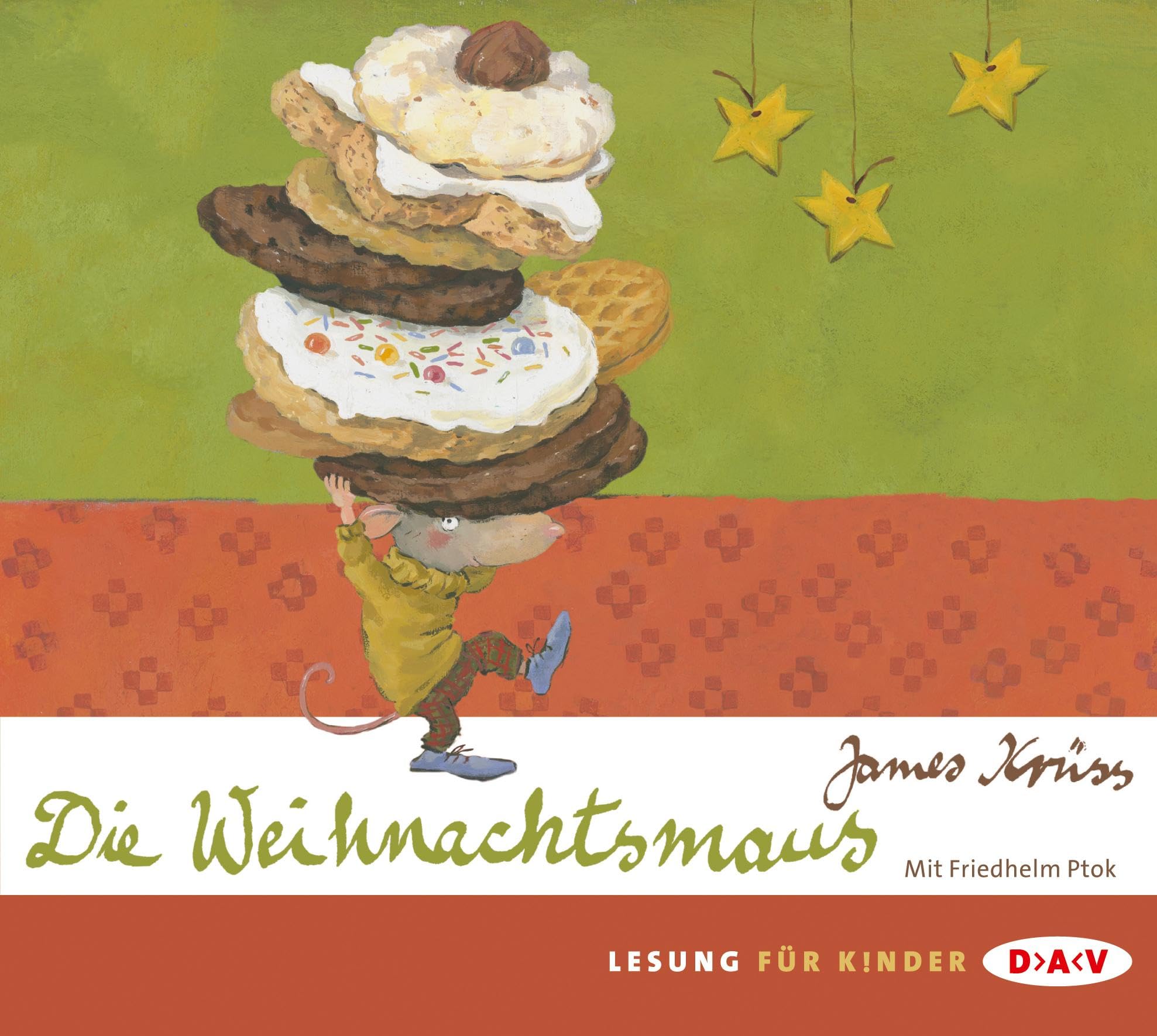 Die Weihnachtsmaus: Lesung mit Friedhelm Ptok (1 CD): Lesung mit Musik Poetry