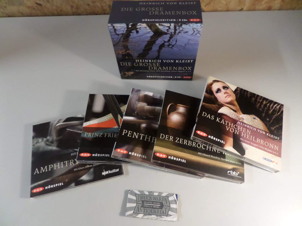 Die große Dramenbox: Hörspieledition (9 CDs) (Kleist - die Hörspiele) Drama