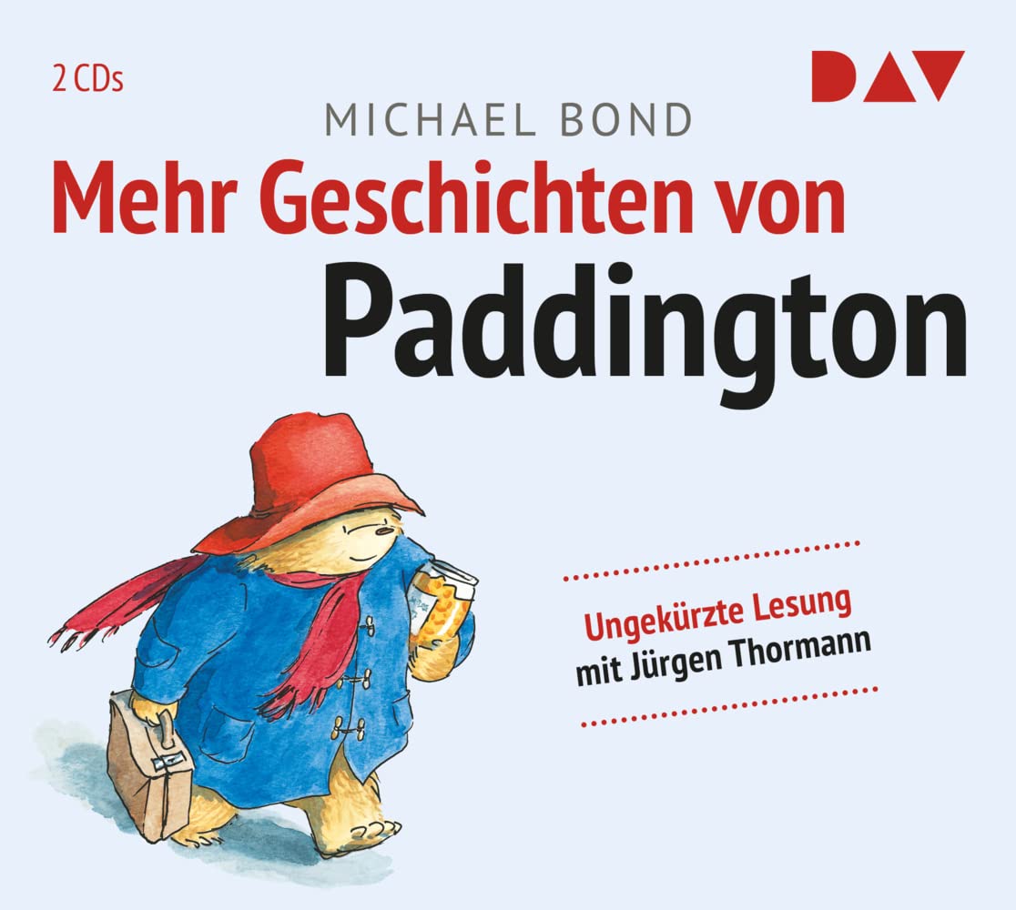 Mehr Geschichten von Paddington: Ungekürzte Lesung mit Jürgen Thormann (2 CDs) Parents & Children