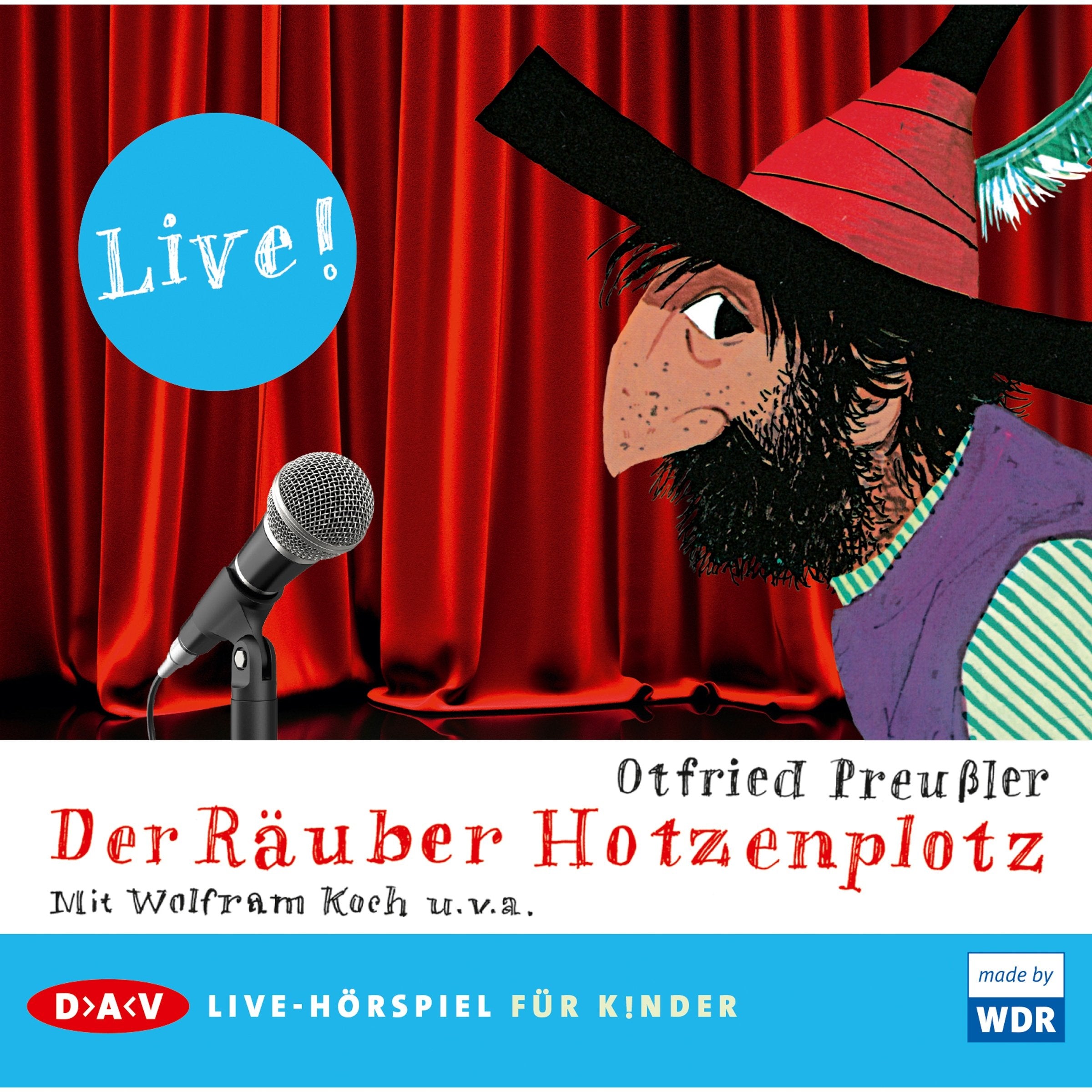Der Räuber Hotzenplotz - Live!: Live-Hörspiel (1 CD) Parents & Children