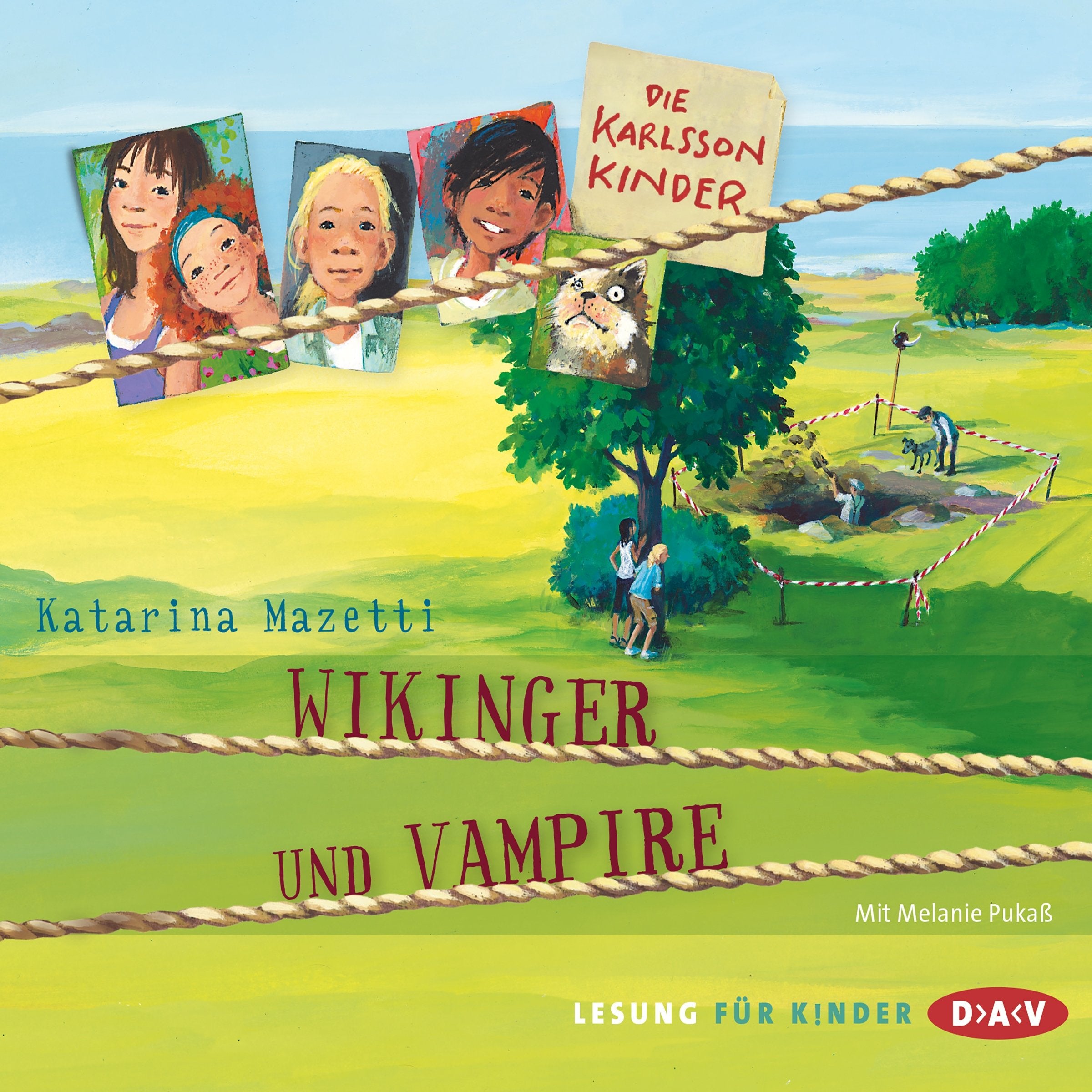 Die Karlsson-Kinder – Teil 3: Wikinger und Vampire: Lesung mit Melanie Pukaß (2 CDs) Novels & Short Stories