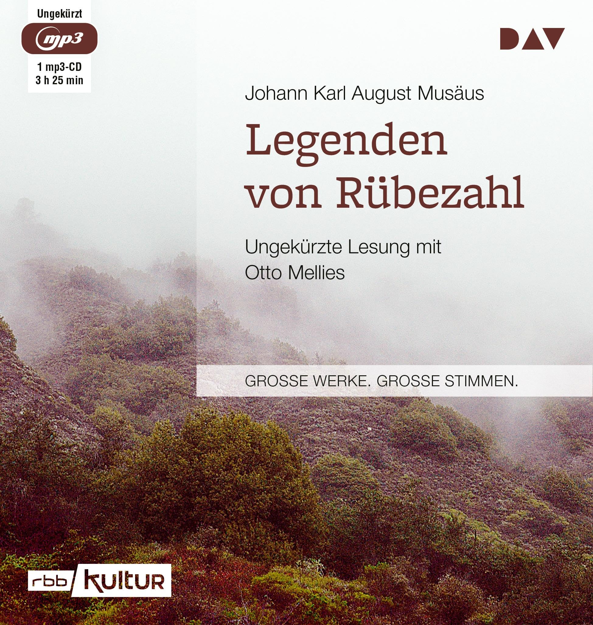 Legenden von Rübezahl: Ungekürzte Lesung mit Otto Mellies (1 mp3-CD) Classics