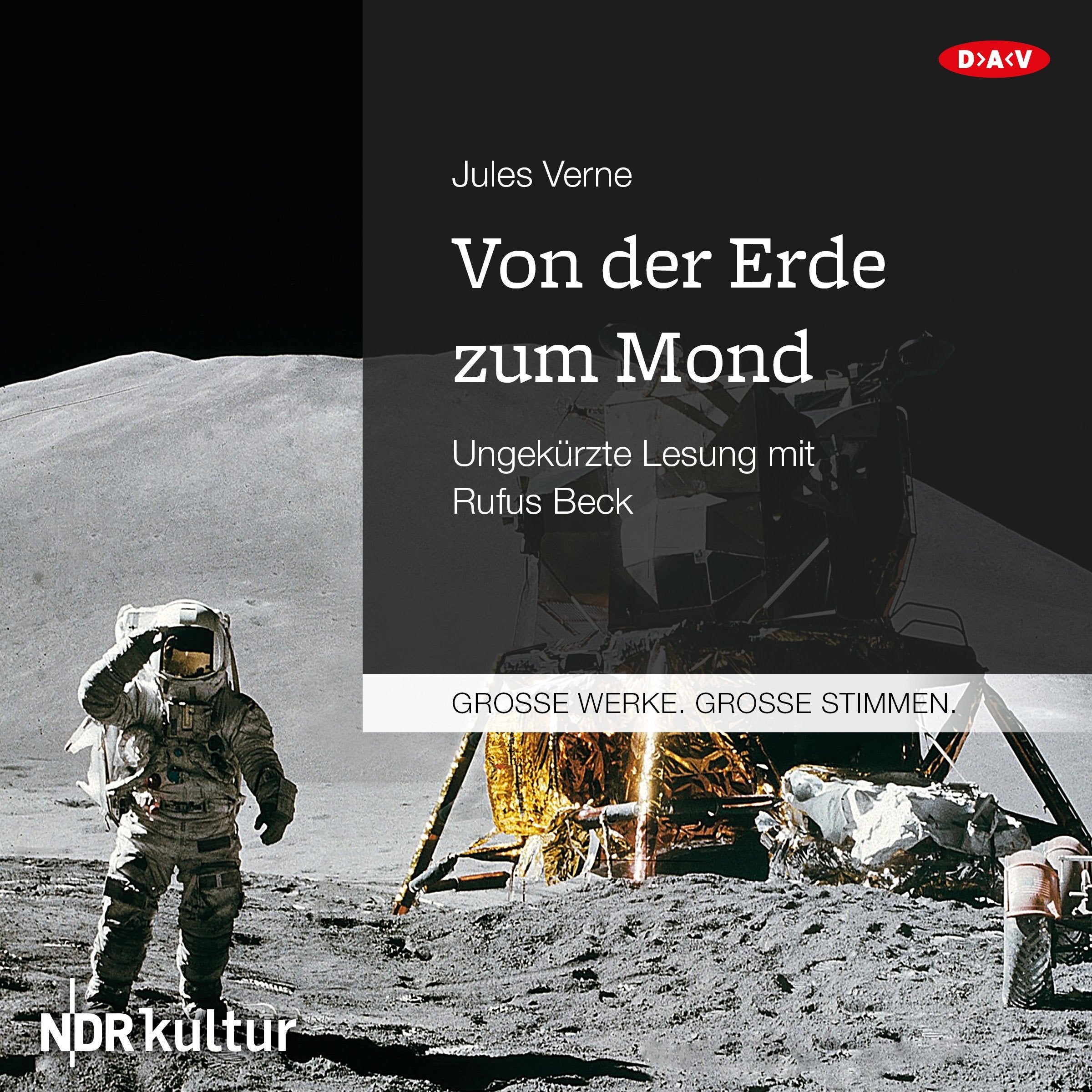 Von der Erde zum Mond: Ungekürzte Lesung mit Rufus Beck (1 mp3-CD) Classics