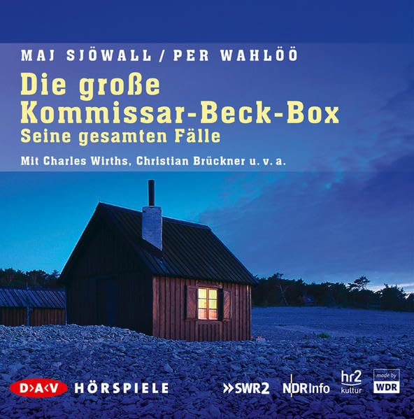 Die große Kommissar-Beck-Box – Seine gesamten Fälle: Hörspiele mit Charles Wirths, Christian Brückner u.v.a. (16 CDs) Contemporary literature