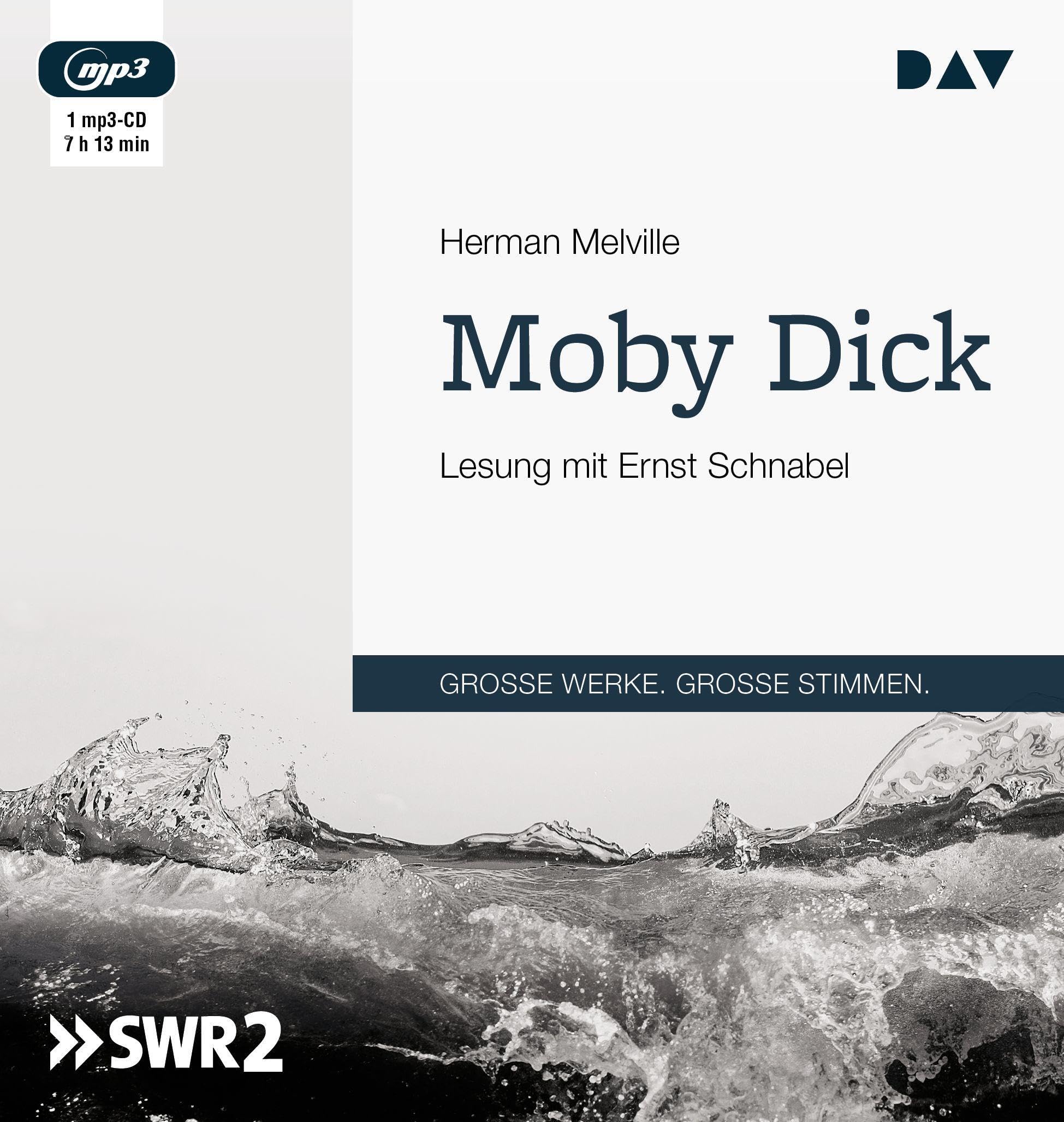 Moby Dick: Lesung mit Ernst Schnabel (1 mp3-CD) Classics