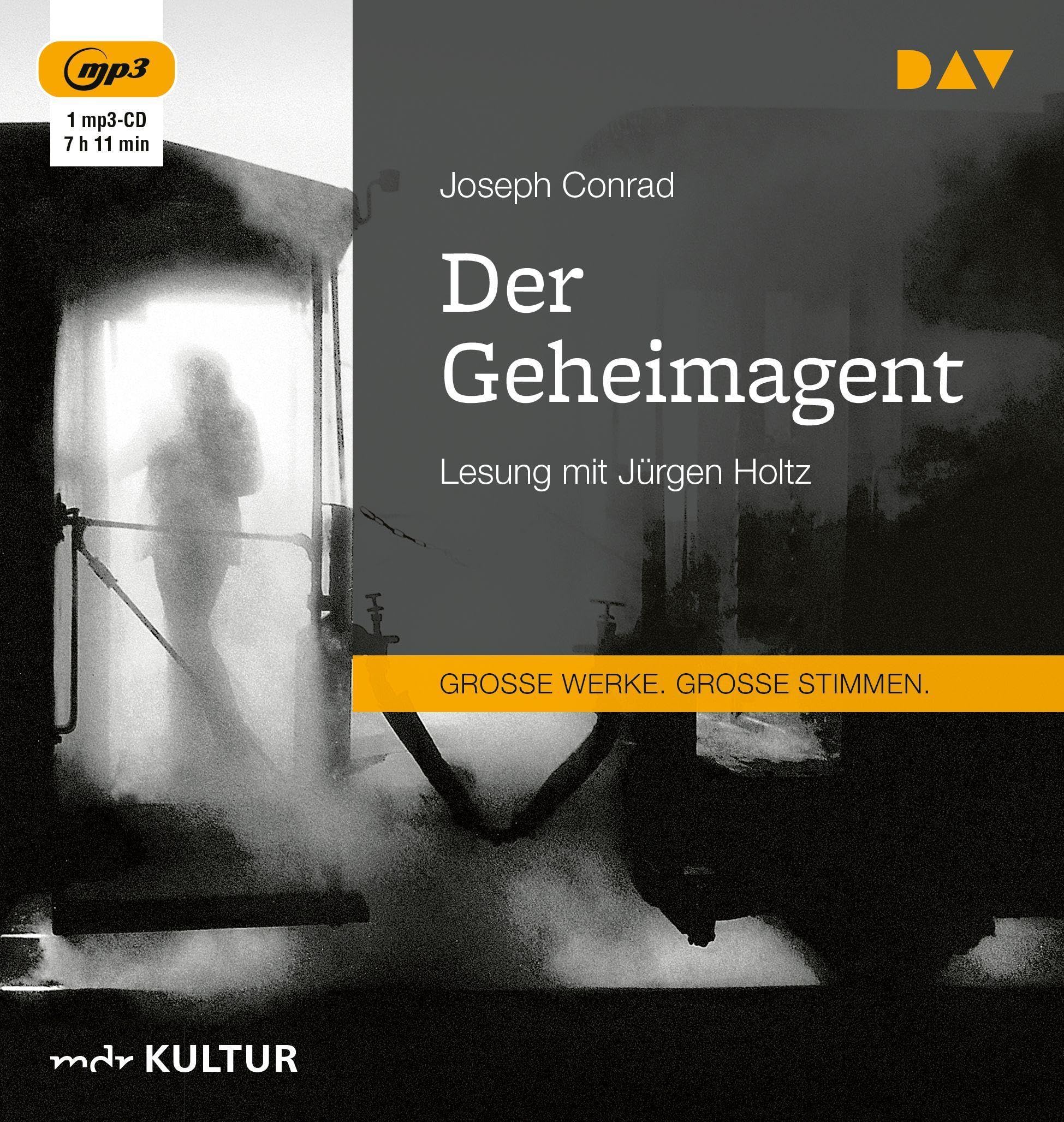 Der Geheimagent: Lesung mit Jürgen Holtz (1 mp3-CD) Classics