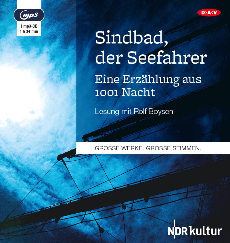 Sindbad, der Seefahrer. Eine Erzählung aus 1001 Nacht: Lesung mit Rolf Boysen (1 mp3-CD) Classics