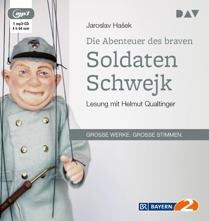 Die Abenteuer des braven Soldaten Schwejk: Lesung mit Helmut Qualtinger (1 mp3-CD) Classics