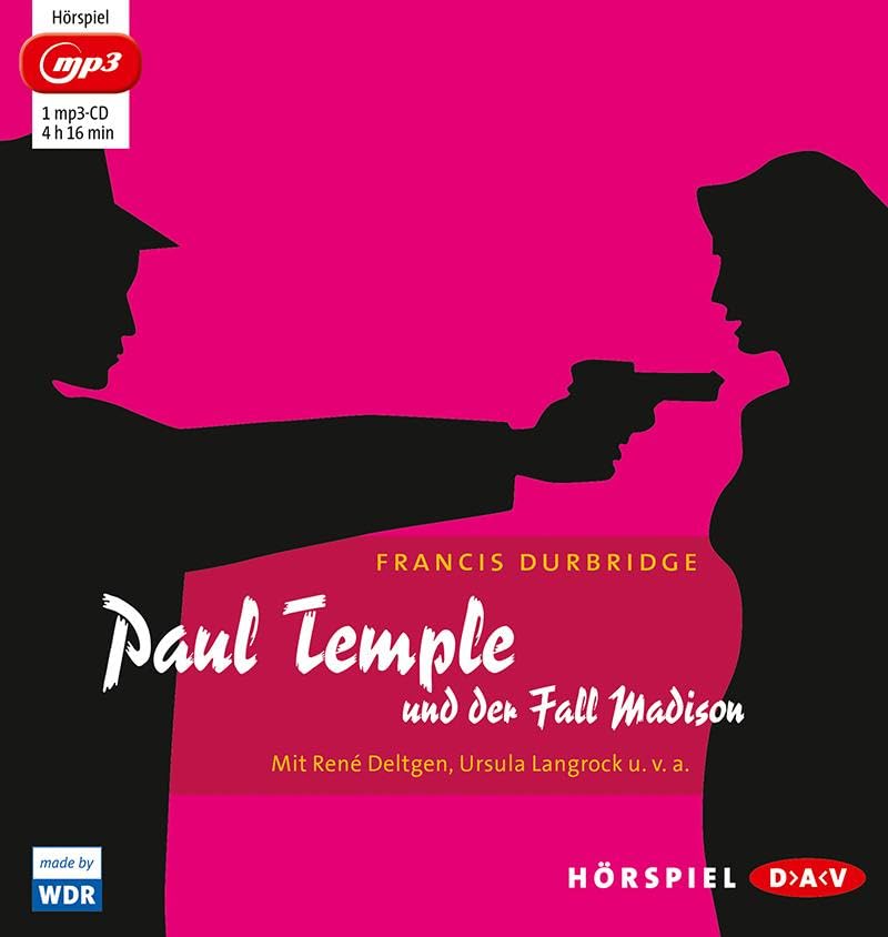 Paul Temple und der Fall Madison: Hörspiel mit René Deltgen, Ursula Langrock u.v.a. (1 mp3-CD) Contemporary literature