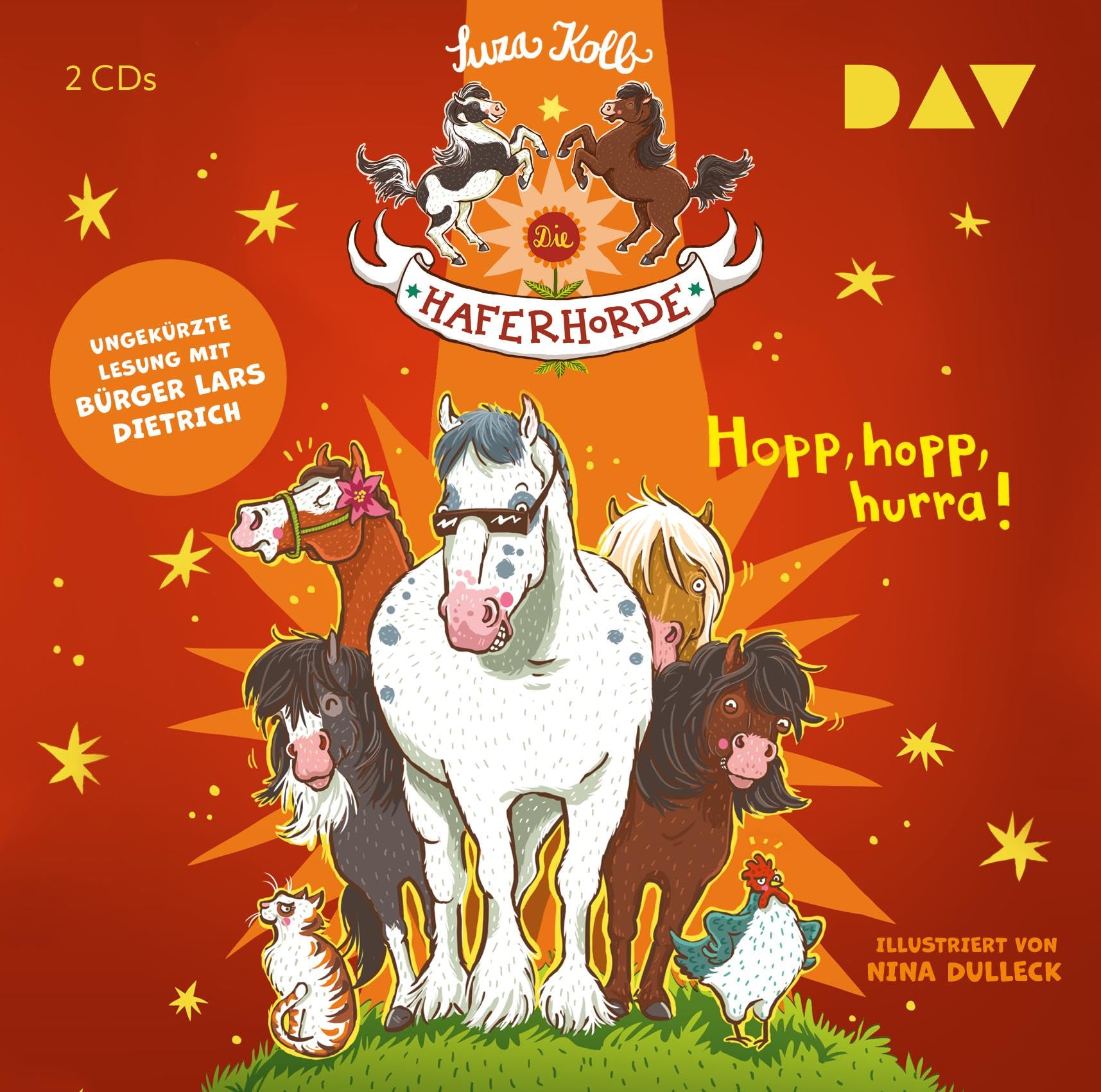 Die Haferhorde 06: Hopp, hopp, hurra! Novels & Short Stories