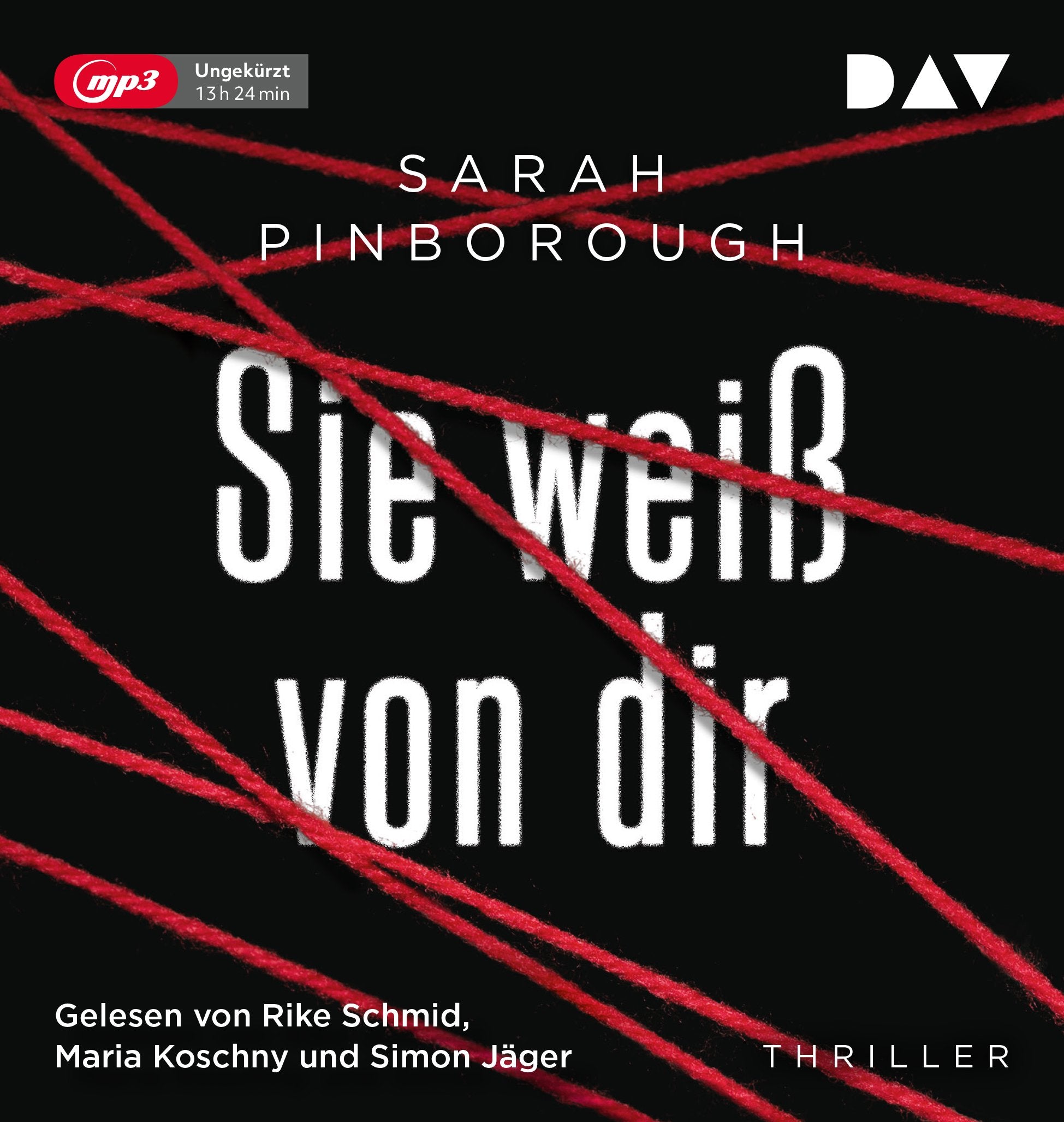 Sie weiß von dir: Ungekürzte Lesung mit Rike Schmid, Maria Koschny und Simon Jäger (2 mp3-CDs) Contemporary literature