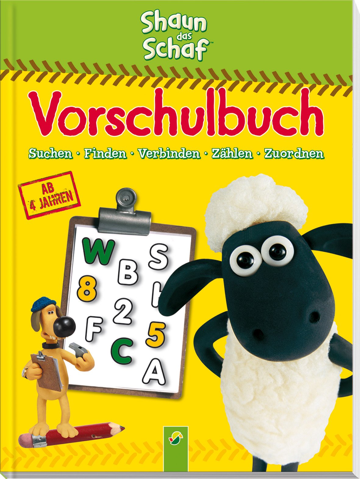 Shaun das Schaf Vorschulbuch: Suchen-Finden-Verbinden-Zählen-Zuordnen Books