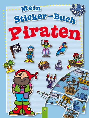Mein Stickerbuch Piraten: Mit über 40 farbigen Stickern Children's books