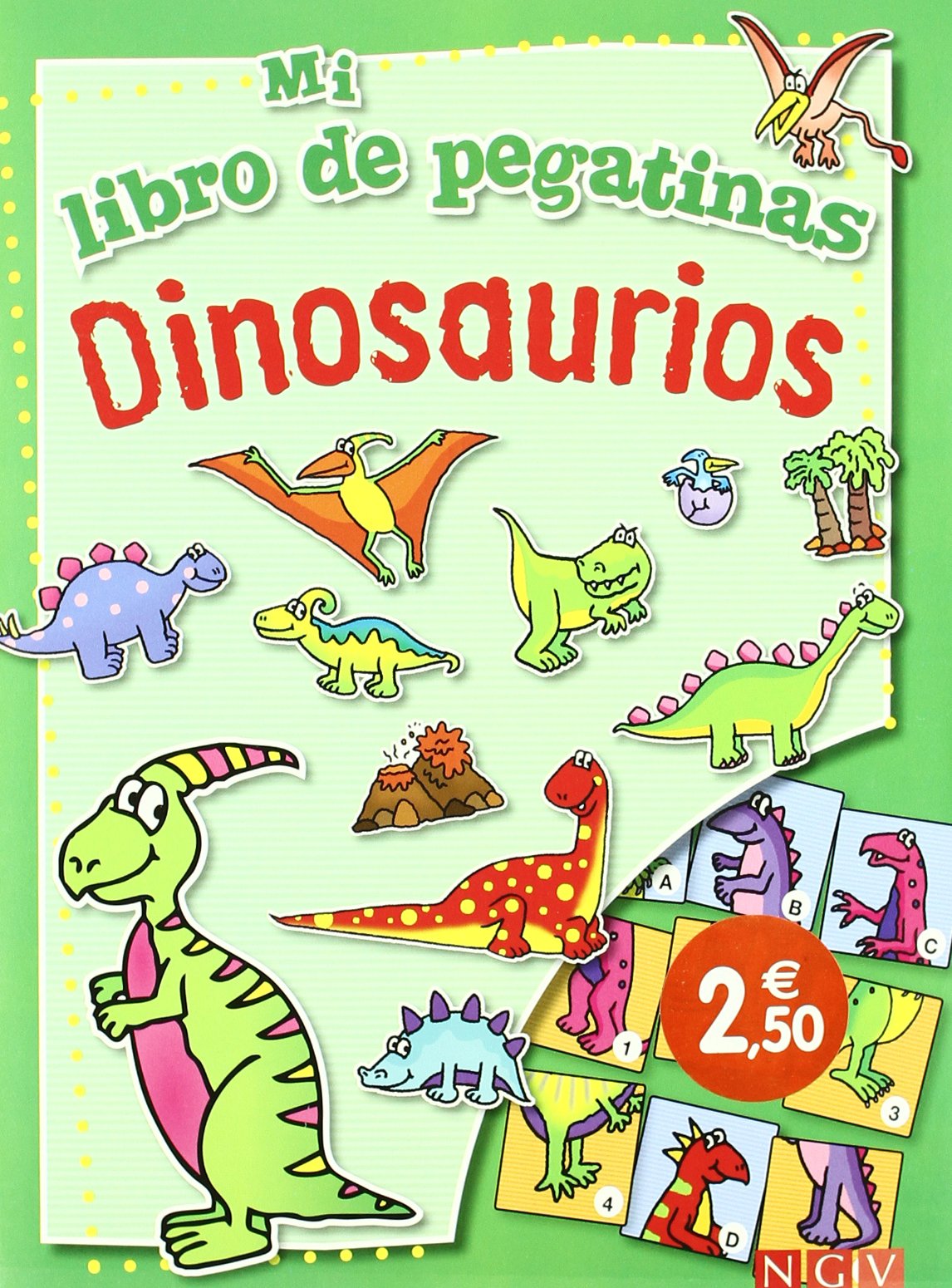 Mein Stickerbuch Dinosaurier: Mit über 40 farbigen Stickern: Viele lustige Lernrätsel Children's books