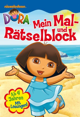 Dora Mein Mal- und Rätselblock: Mit Lösungen! Non-fiction