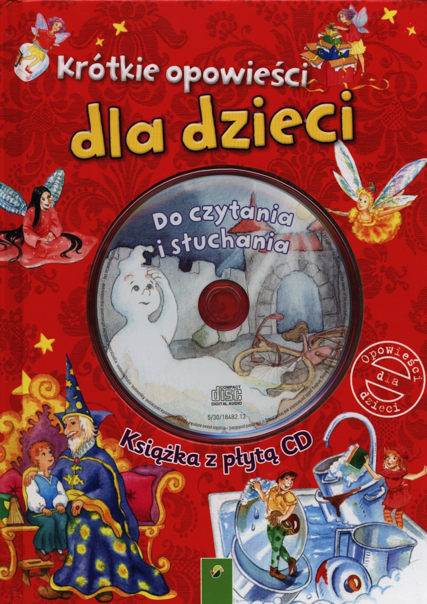 Krótkie opowieści dla dzieci: Książka z płytą CD book
