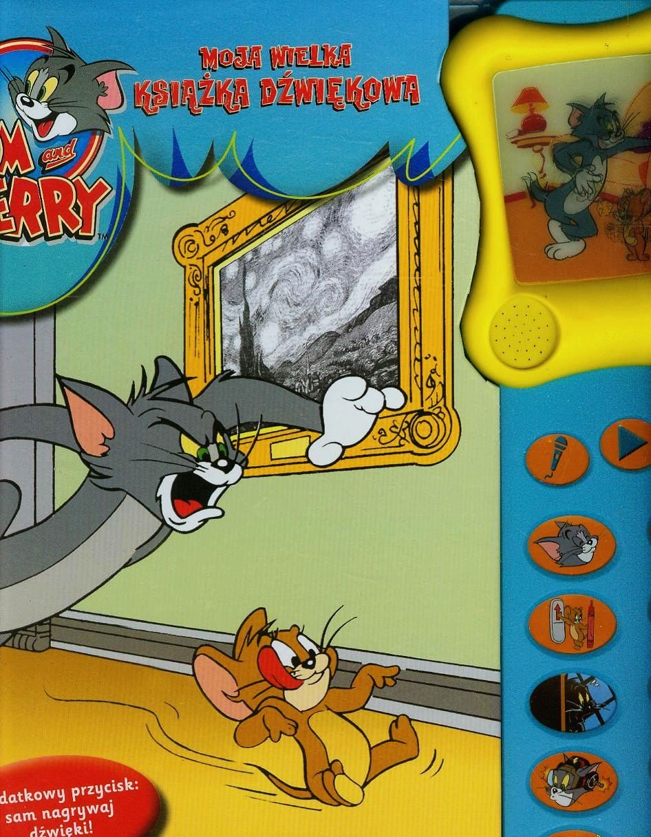 Moja wielka książka dźwiękowa Tom and Jerry Books