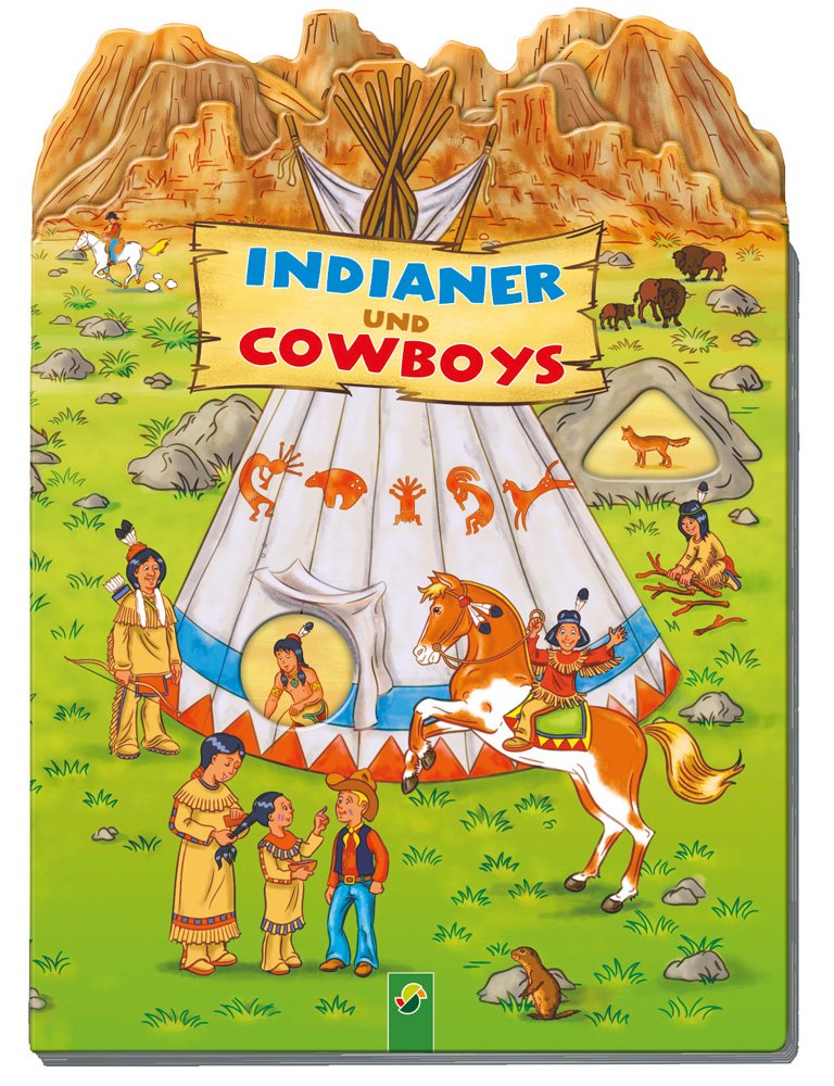 Indianer & Cowboys: Riesenleporello Children's books
