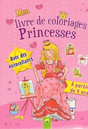 Mon livre de coloriages princesses Books