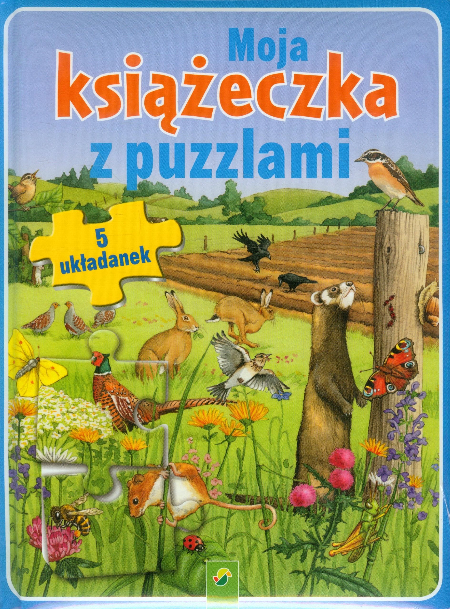 Moja książeczka z puzzlami: 5 układanek Books