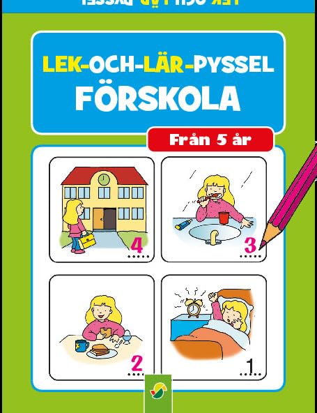 Lek och lär pyssel. Förskola book